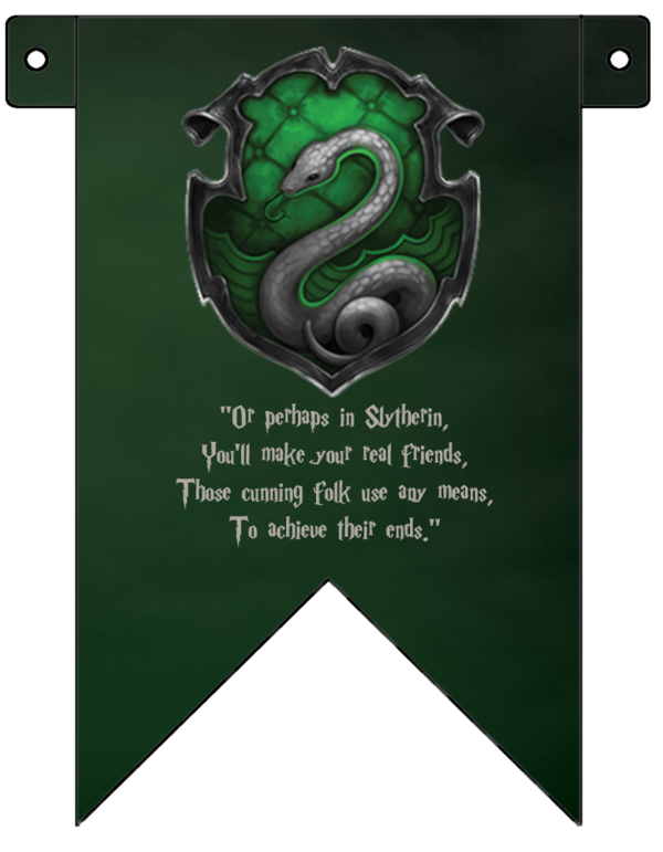 escudo slytherin